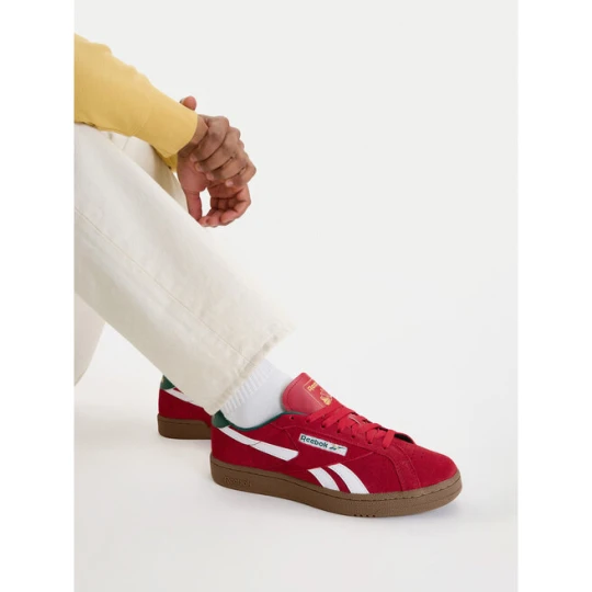 Zdjęcie produktu Sneakersy Reebok EO-CLUB C GROUNDS UK 100244996 Czerwony
