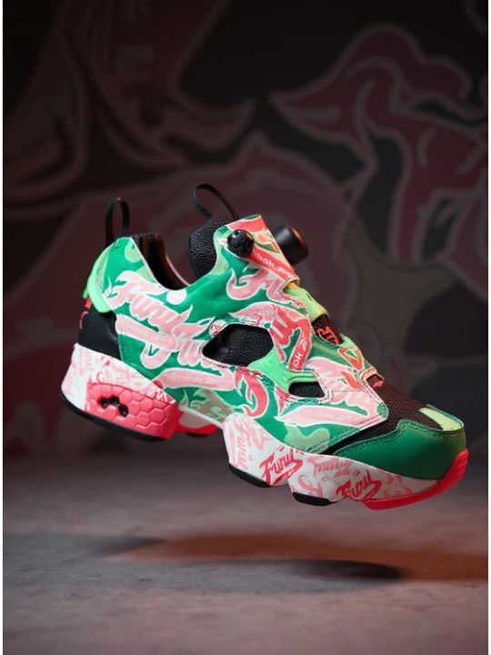Zdjęcie produktu Sneakersy Reebok EO-INSTAPUMP FURY 94 100239571 Zielony