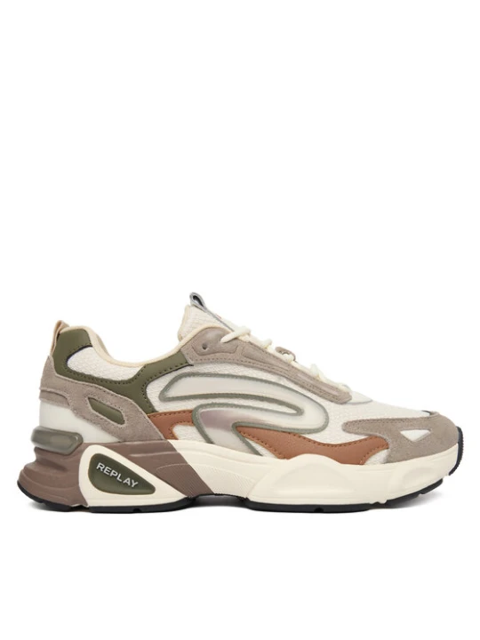Zdjęcie produktu Sneakersy REPLAY GMSIQ .000.C0001T Beżowy