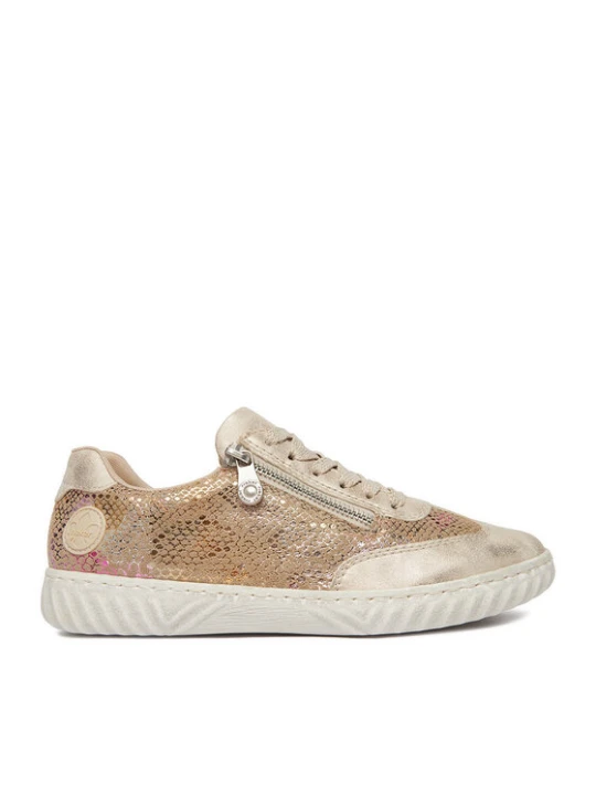 Zdjęcie produktu Sneakersy Rieker N0902-90 Złoty