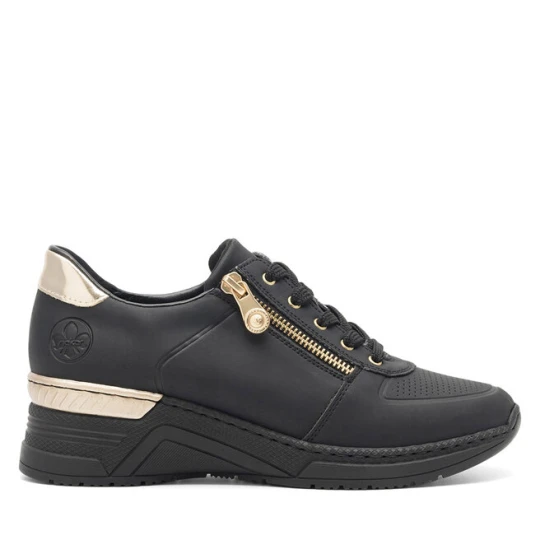 Zdjęcie produktu Sneakersy Rieker N4305-00 Czarny