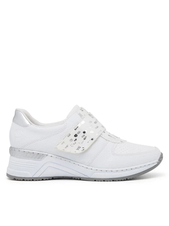 Zdjęcie produktu Sneakersy Rieker N4354-81 Biały