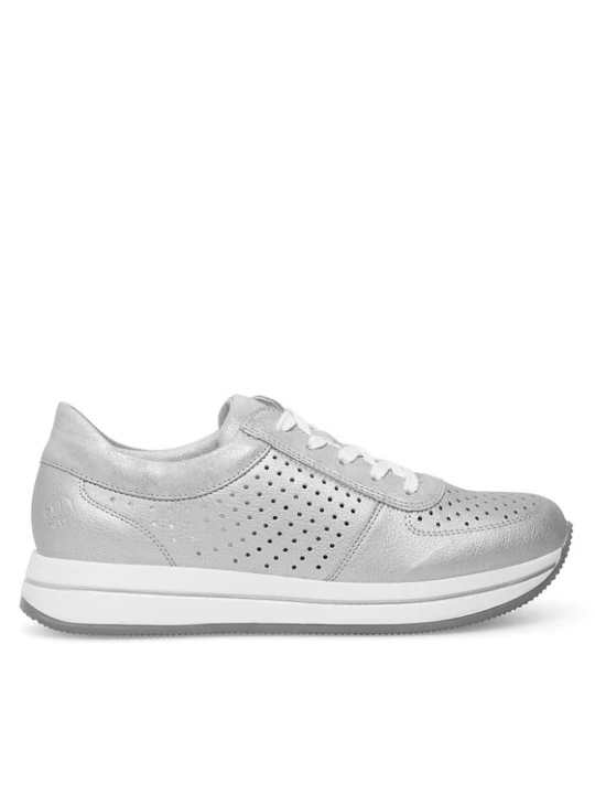 Zdjęcie produktu Sneakersy Rieker N4515-90 Srebrny