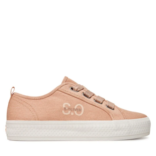 Zdjęcie produktu Sneakersy s.Oliver 5-23611-44 Pomarańczowy