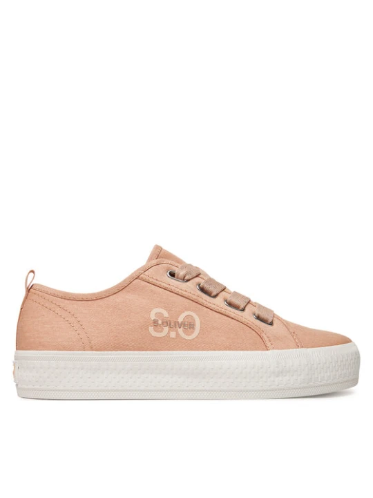 Zdjęcie produktu Sneakersy s.Oliver 5-23611-44 Pomarańczowy
