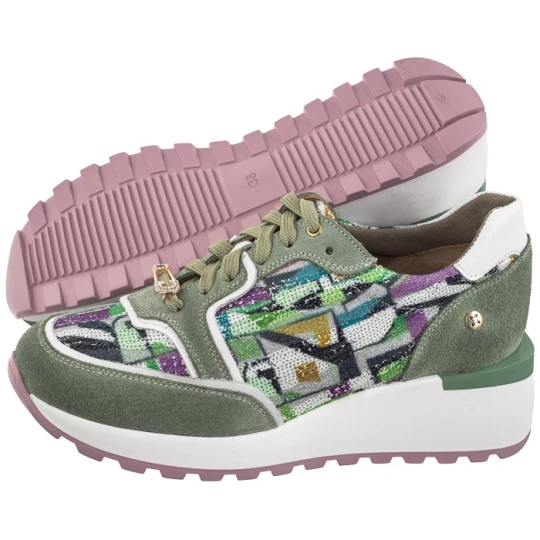 Zdjęcie produktu Sneakersy Seledynowe 06390-09 / 00-7 (MA1186-a) Maciejka