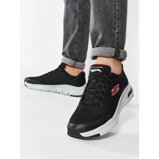 Zdjęcie produktu Sneakersy Skechers Arch Fit 232040/BKRD Czarny