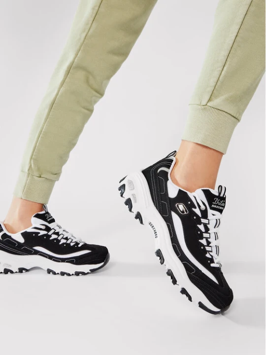 Zdjęcie produktu Sneakersy Skechers D'lites Biggest Fan 11930 / BKW Czarny