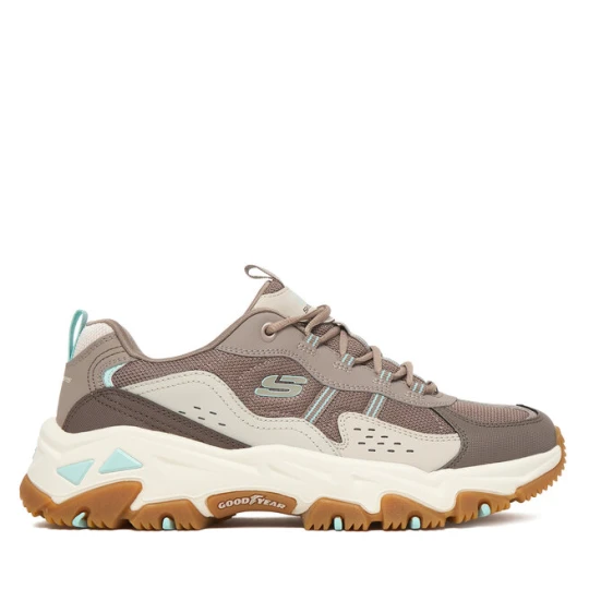 Zdjęcie produktu Sneakersy Skechers D'Lites Hiker 180128 / CHTN Brązowy