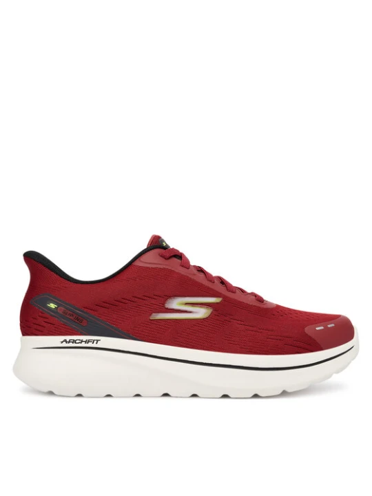Zdjęcie produktu Sneakersy Skechers Go Walk Arch Fit N-Joy 217075 DKRD Bordowy