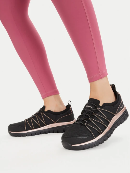 Zdjęcie produktu Sneakersy Skechers Graceful 100888 / BKRG Czarny