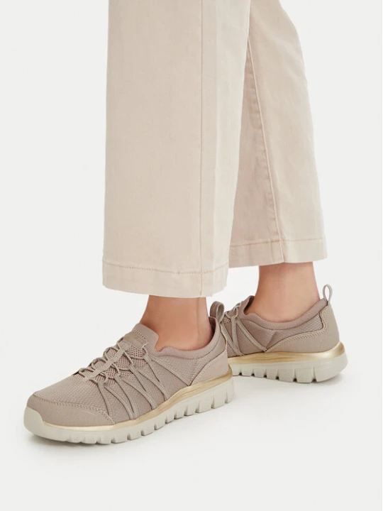 Zdjęcie produktu Sneakersy Skechers Graceful 100888 / TPGD Beżowy
