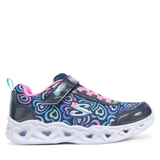 Zdjęcie produktu Sneakersy Skechers Heart Lights-Boogie Love 303257L/NVMT Granatowy