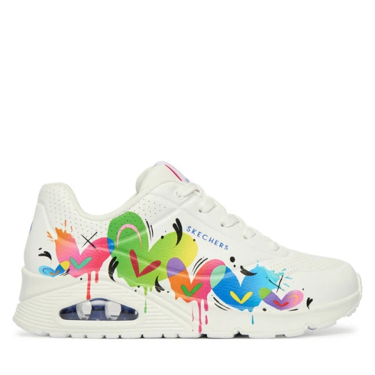 Zdjęcie produktu Sneakersy Skechers Jason Naylor: Uno - Open Your Heart 190008/WMLT Biały