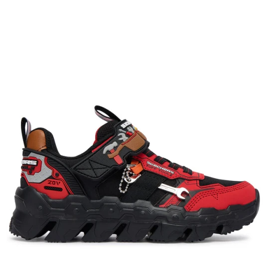 Zdjęcie produktu Sneakersy Skechers Mega-Flex Lite - Tuff Toolz 402130L/RDBK Czarny