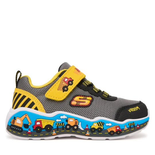 Zdjęcie produktu Sneakersy Skechers Play Scene 407312N/BKYL Szary