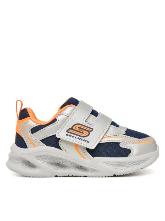 Zdjęcie produktu Sneakersy Skechers S-Lights: Meteor-Lights - Glow Spike 401498N / SLOR Srebrny