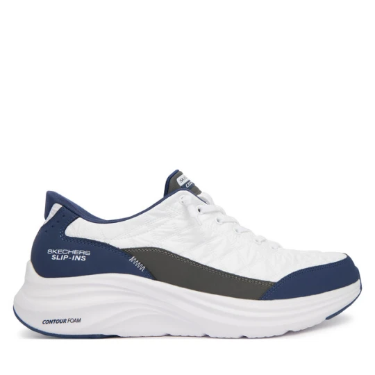 Zdjęcie produktu Sneakersy Skechers Slip-ins Contour Foam - Cozy Fit Golden Hour 232619/WNV Biały
