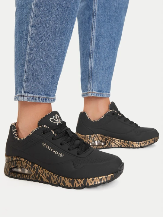 Zdjęcie produktu Sneakersy Skechers Uno 155506 / BKRG Czarny