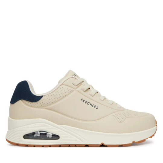 Zdjęcie produktu Sneakersy Skechers Uno Tailored Air 183007/NTBL Beżowy