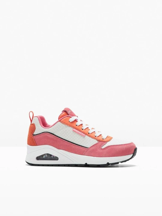 Zdjęcie produktu Sneakersy Skechers z pianką memory BonPrix różowy