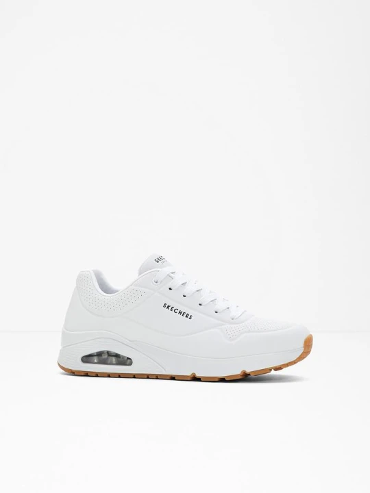 Zdjęcie produktu Sneakersy Skechers z pianką memory BonPrix biały