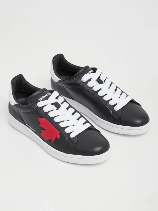 Zdjęcie produktu Sneakersy skórzane męskie DSQUARED2
