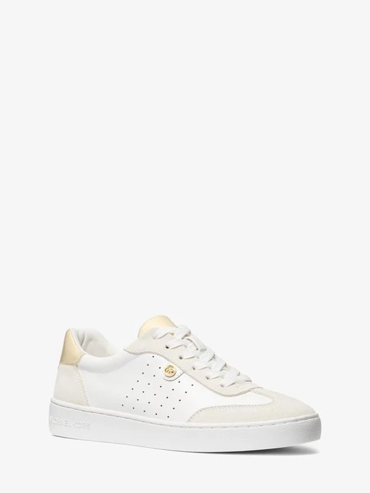 Zdjęcie produktu Sneakersy skórzane Scotty Michael Kors BLADOZŁOTY MULTIKOLOR (Złoty)