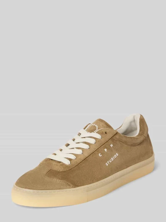 Zdjęcie produktu Sneakersy skórzane z nadrukiem logo model 'CPH433M' Copenhagen
