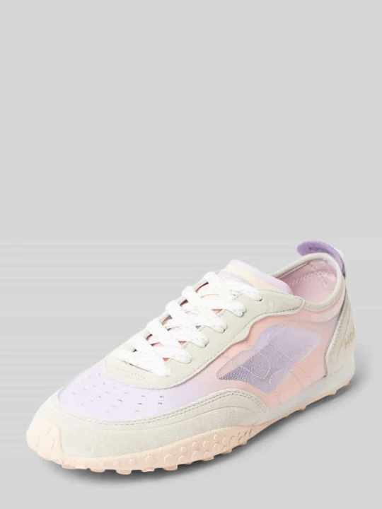 Zdjęcie produktu Sneakersy skórzane z nadrukiem z logo model ‘SWALLOW’ HOFF