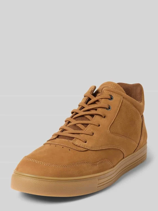 Zdjęcie produktu Sneakersy skórzane z ozdobnymi szwami model ‘ARENA’ Lloyd Koniakowy