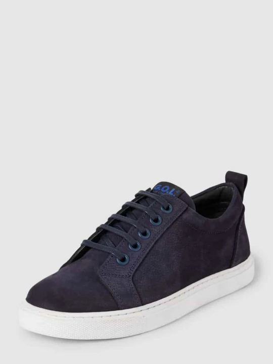 Zdjęcie produktu Sneakersy skórzane ze sznurowaniem G.O.L. Granatowy