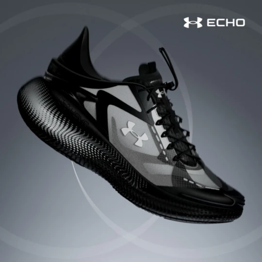 Zdjęcie produktu Sneakersy sportowe uniseks Under Armour UA Echo - czarne