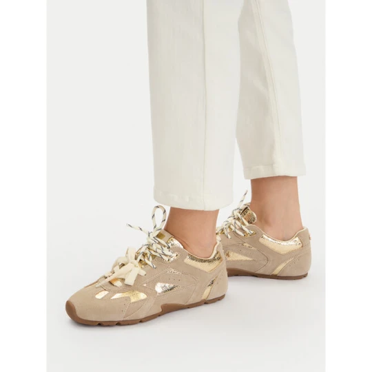 Zdjęcie produktu Sneakersy Steve Madden Asiel 11005159 Złoty