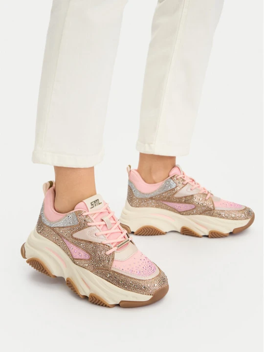 Zdjęcie produktu Sneakersy Steve Madden Privy 11004670 Brązowy