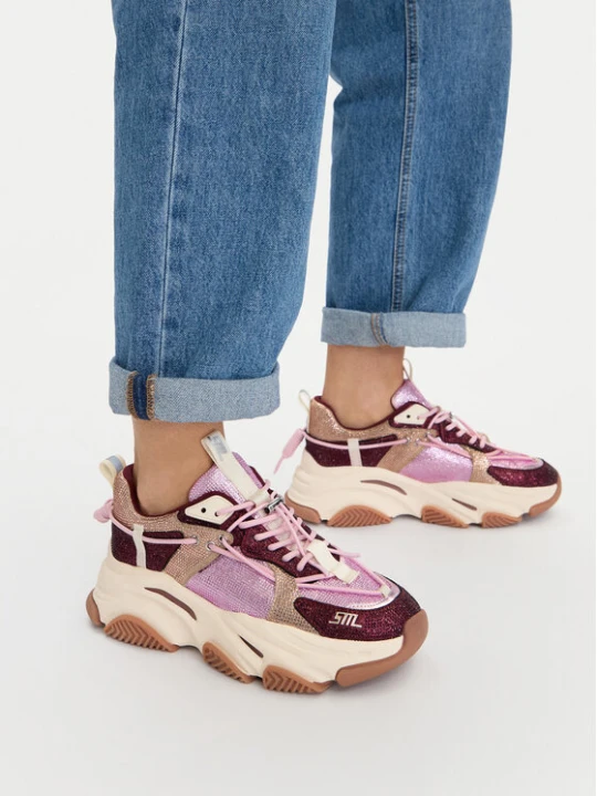 Zdjęcie produktu Sneakersy Steve Madden Vault 2R 11003549 Bordowy