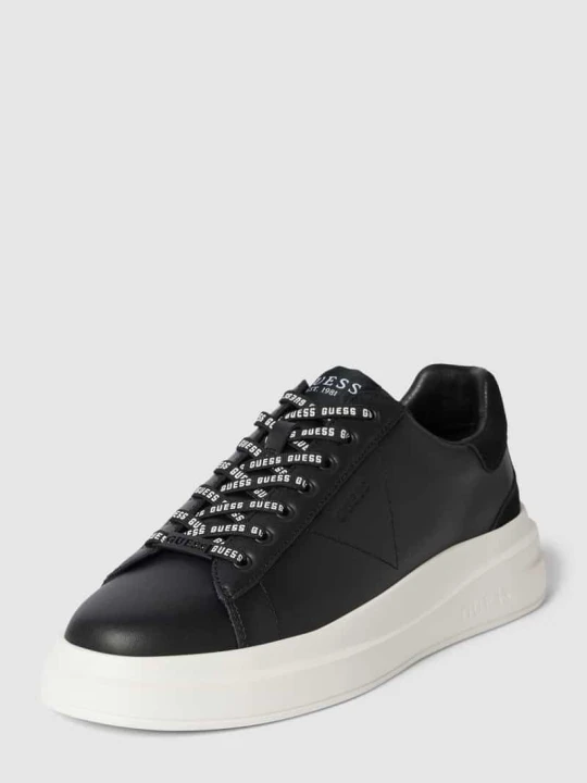 Zdjęcie produktu Sneakersy sznurowane model ‘ELBA’ Guess Czarny