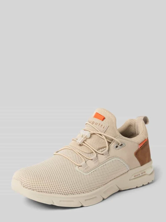 Zdjęcie produktu Sneakersy sznurowane model ‘Nubola’ Bugatti Beżowy