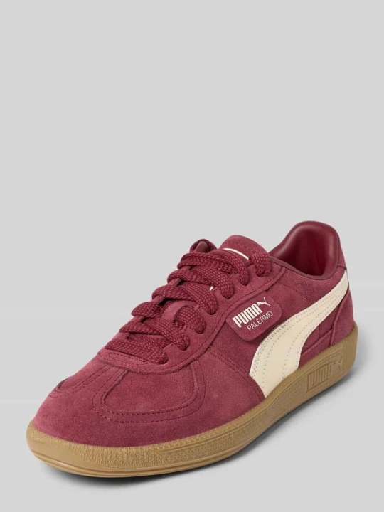 Zdjęcie produktu Sneakersy sznurowane model ‘Palermo’ Puma Ciemnoczerwony