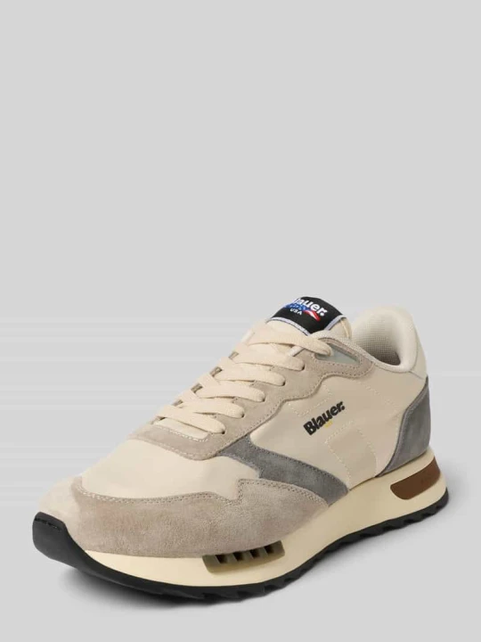 Zdjęcie produktu Sneakersy ze sznurowaniem model 'RYDER01' Blauer Usa Beżowy