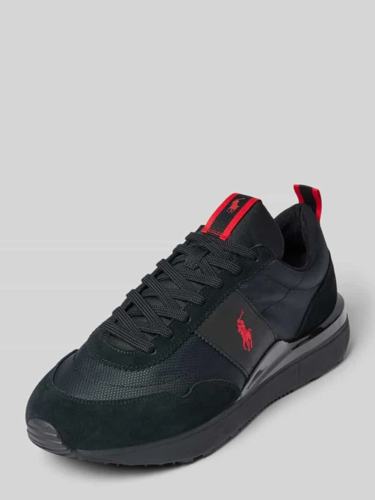 Zdjęcie produktu Sneakersy z powlekanej Mieszanka skóry Model 'TRAIN 89' Polo Ralph Lauren Czarny