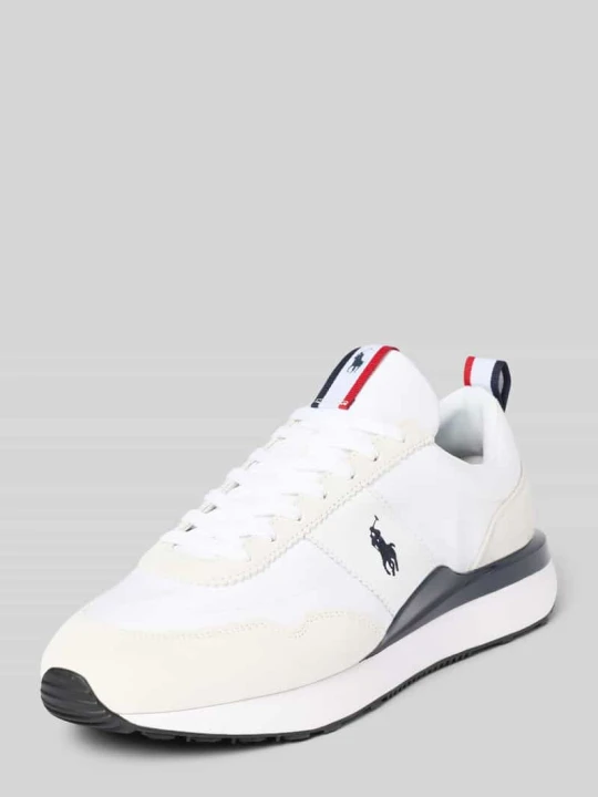 Zdjęcie produktu Sneakersy z powlekanej Mieszanka skóry Model 'TRAIN 89' Polo Ralph Lauren Biały