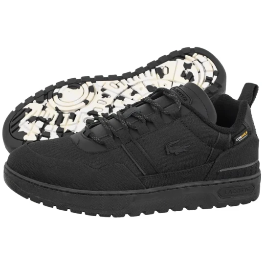 Zdjęcie produktu Sneakersy T-Clip Wntr 224 2 SMA Blk / Blk-Textile 748SMA003802H (LC480-a) Lacoste