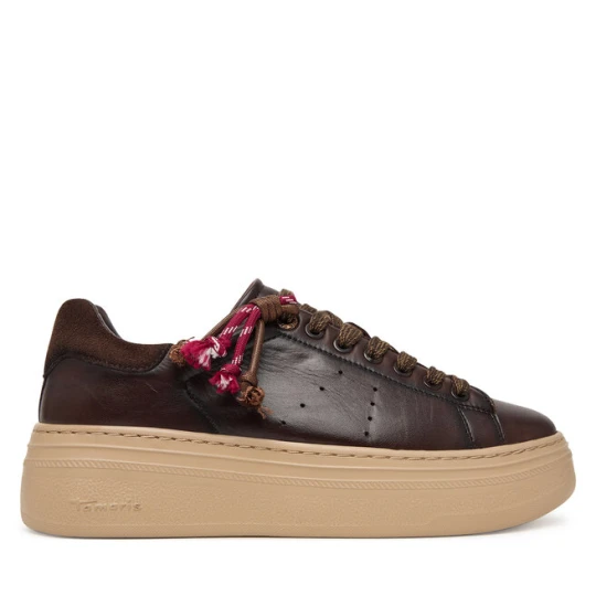 Zdjęcie produktu Sneakersy Tamaris 1-23775-47 Brązowy ciemny