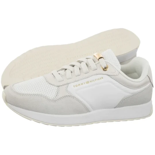 Zdjęcie produktu Sneakersy TH Chic Eva Runner Mesh White FW0FW09465 YBS (TH1491-a) Tommy Hilfiger