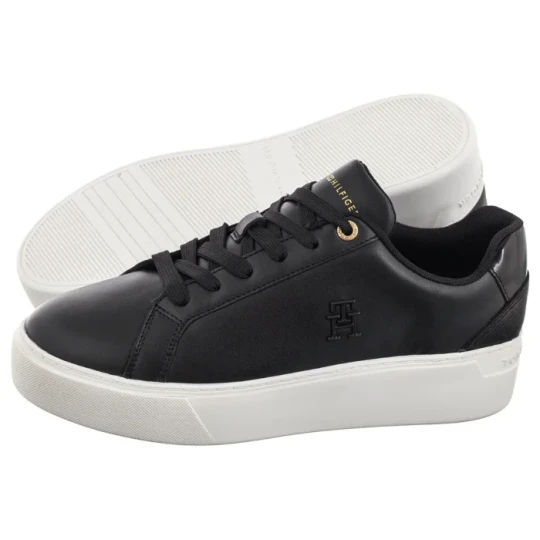 Zdjęcie produktu Sneakersy TH Platform Court Sneaker Black FW0FW08614 BDS (TH1220-a) Tommy Hilfiger
