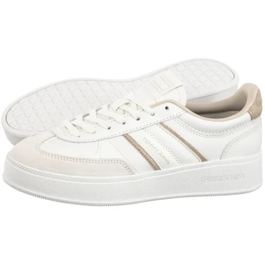 Zdjęcie produktu Sneakersy The Greenwich Edge Flatform Ecru/Gulf SandEN0EN02900 0GA (TH1436-a) Tommy Hilfiger