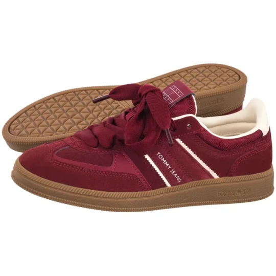 Zdjęcie produktu Sneakersy The Greenwich Edge Suede Deep Dahlia EN0EN02924 XKK (TH1438-a) Tommy Hilfiger