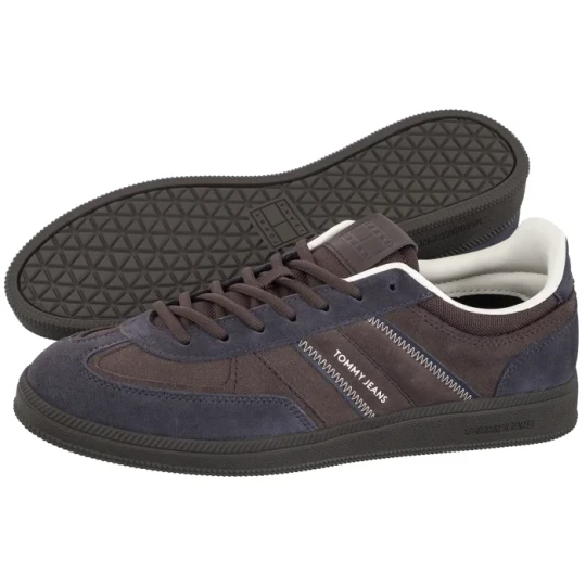 Zdjęcie produktu Sneakersy The Greenwich Edge Suede Washed Black EM0EM01662 PT2 (TH1427-a) Tommy Hilfiger