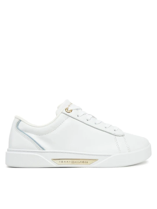 Zdjęcie produktu Sneakersy Tommy Hilfiger Chic Court Sneaker FW0FW08642 Biały